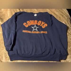 Dallas Cowboys NFL crewneck size XL
